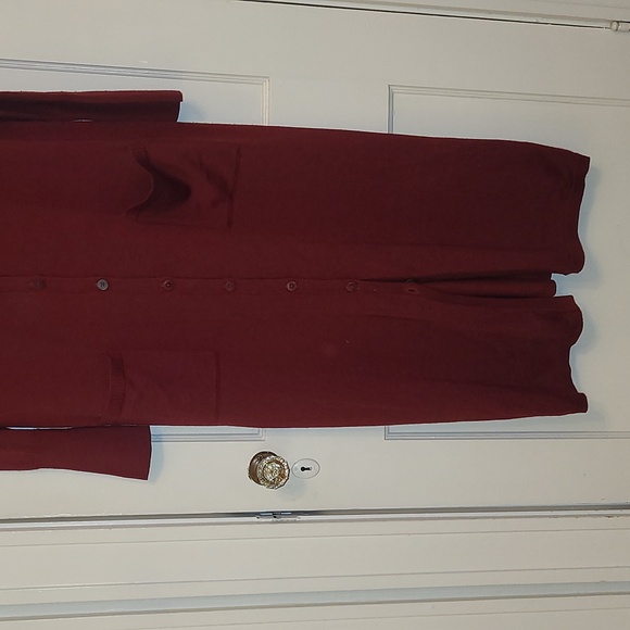 Peruvian Connection wool silk maxi sweater dress - Picture 2 of 8